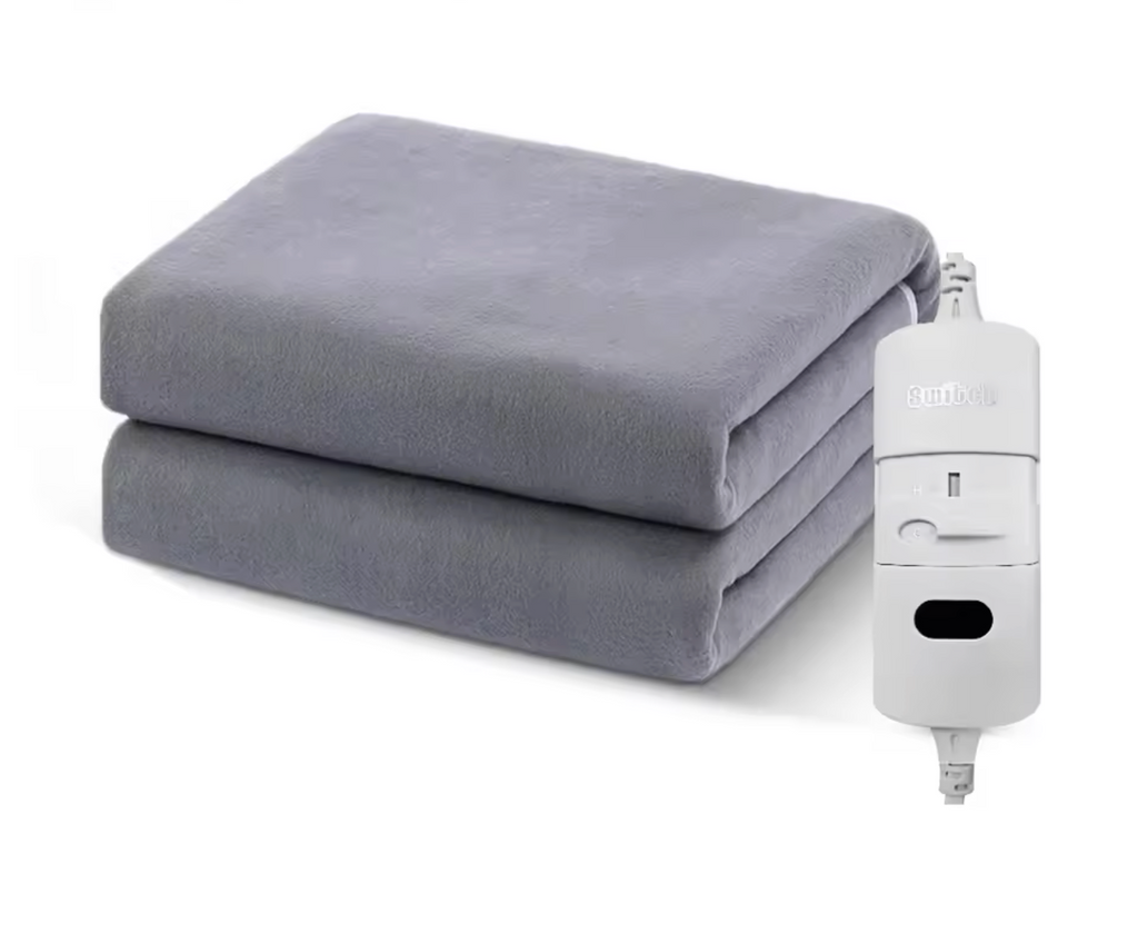 Couverture chauffante 120x150 couleur gris