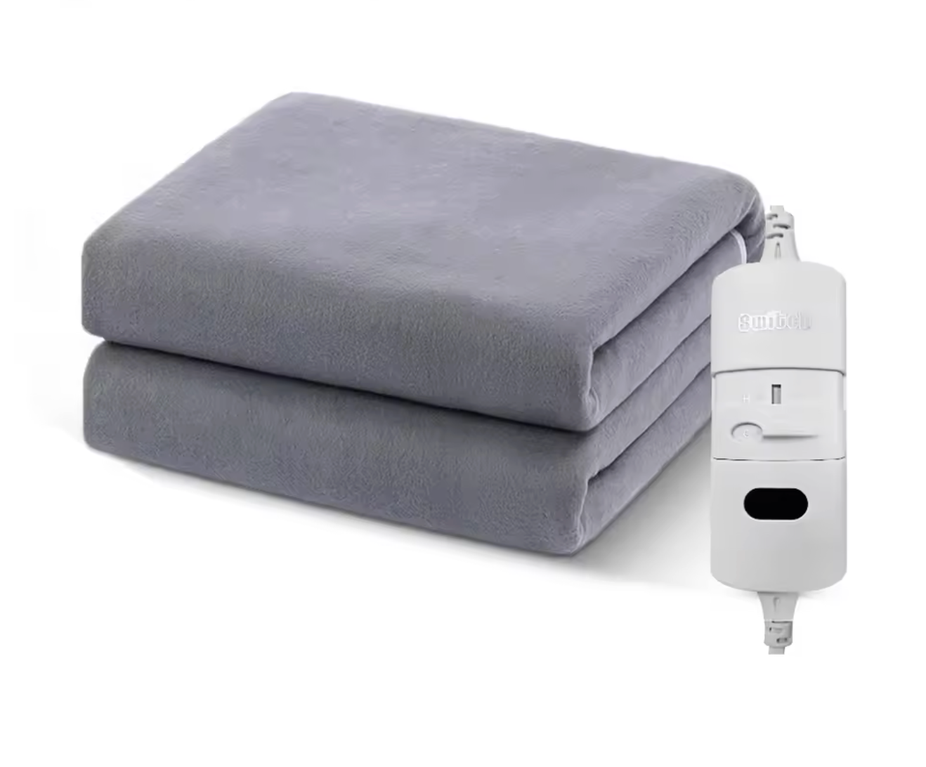 Couverture chauffante 120x150 couleur gris